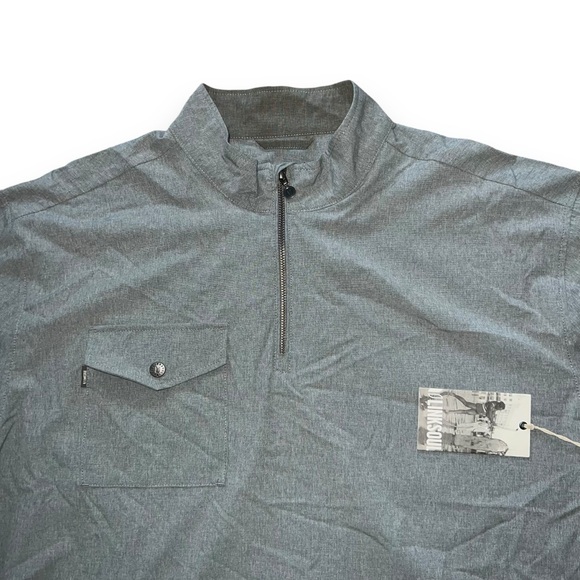 Linksoul Boardwalker Half-Zip Windbreaker Men’s XL Grey NWT - Picture 2 of 7